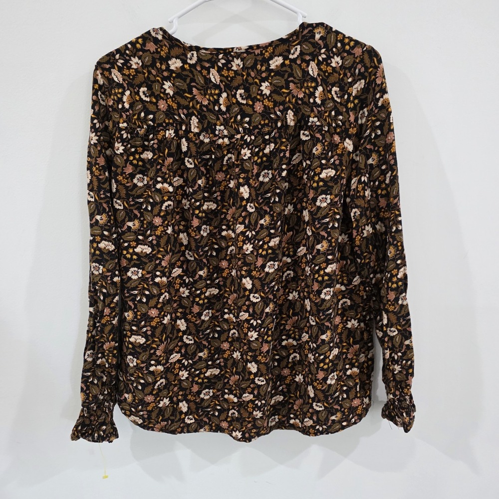 Knox Rose Womens Floral Top Size Medium Cottage Boho - Picture 4 of 7
